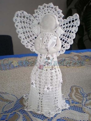 Novogodisnji Snowflake Heklanje Seme Christmas Decoration 19